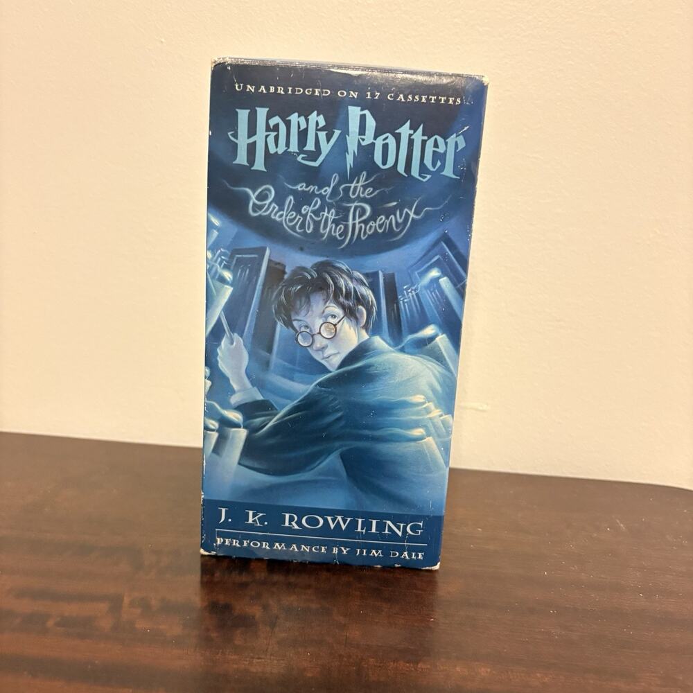 Unabridged Harry Potter and the Order of the Phoenix by J. K. Rowling Cassette